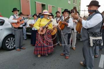 Romería popular en El Caracol (Foto Francisco Javier Santana)